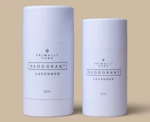 This image shows Primally Pure non-toxic deodorant. 