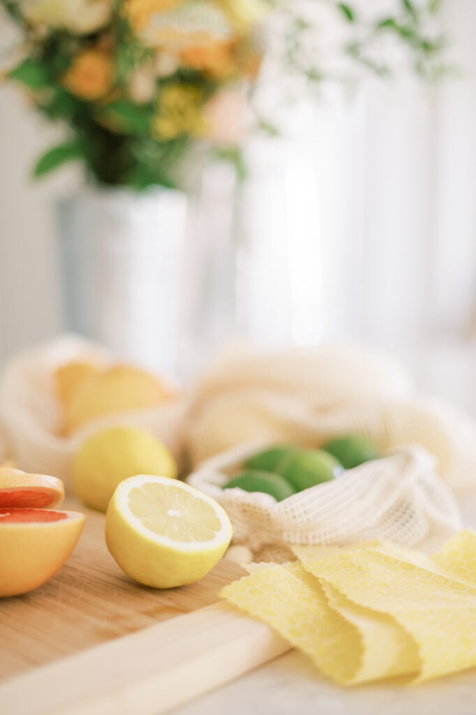 This image shows a lemon on the kitchen counter. This episode explores foundational health practices for the family.